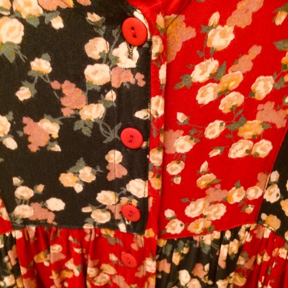 Vintage Girls, oh so pretty, size 10 floral dress - Picture 7 of 9